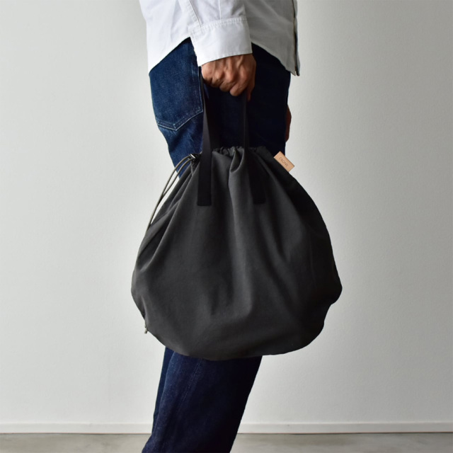 crony,クルニー,Zaza Cloth Kinchaku Tote M,巾着トート M