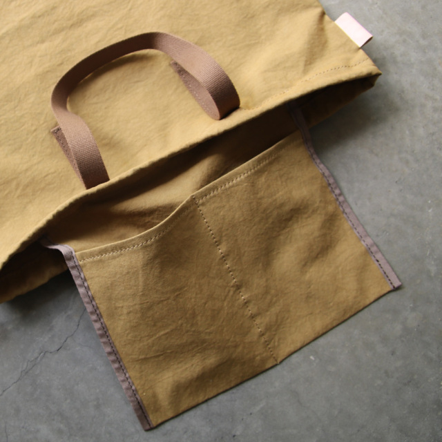 CRONY. (クルニー) [ Zaza Cloth Kinchaku Tote M ] 巾着トート M (3COLOR)