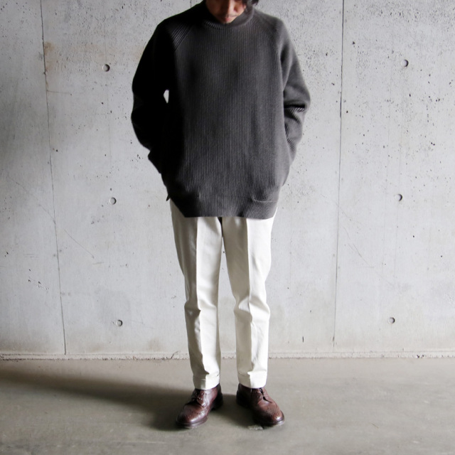 [IV TWELVE] モックネックセーター オリーブ IV TWELVE] モックネックセーター オリーブ IV TWELVE] モック