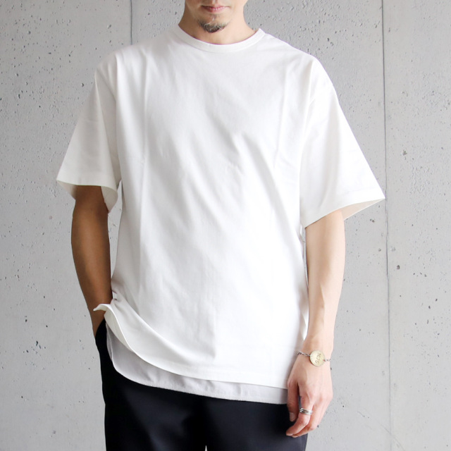 CURLY&Co,カーリー,BACK ROUND S/S TEE,tシャツ