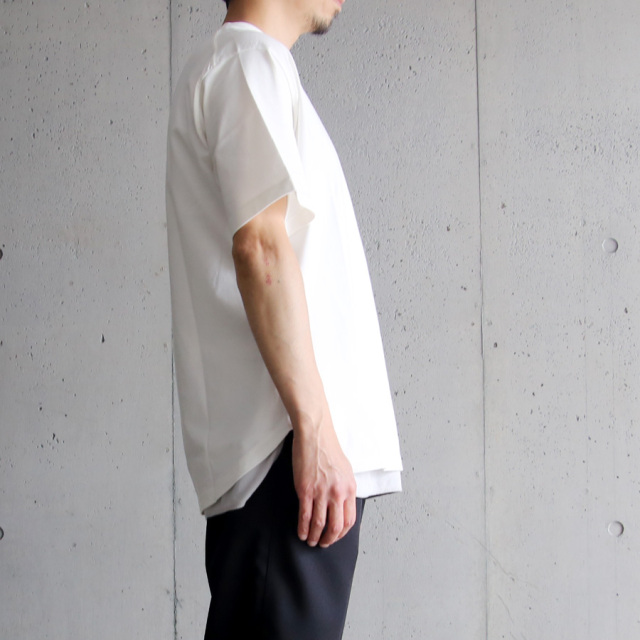 CURLY&Co,カーリー,BACK ROUND S/S TEE,tシャツ