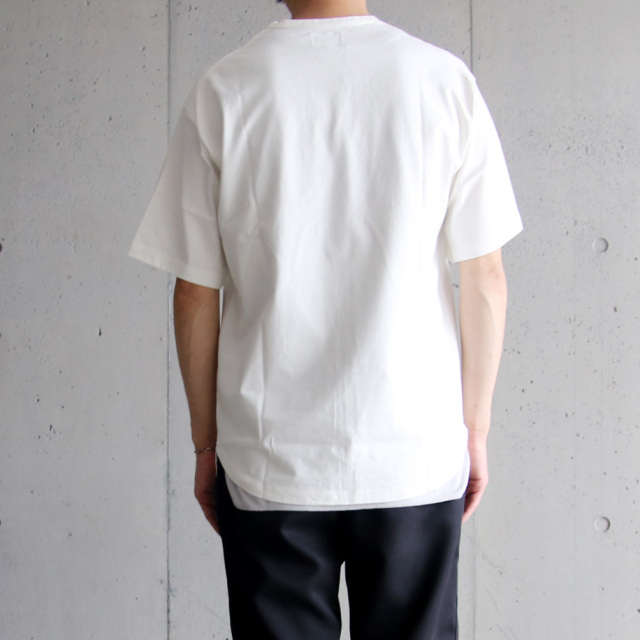 CURLY&Co,カーリー,BACK ROUND S/S TEE,tシャツ