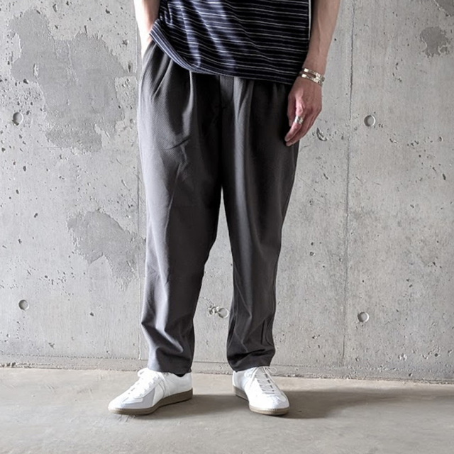 【よしひろ】SPYAIR IKE アイケーイー グレー サルエルパンツ CURLY / CURLY& Co. (カーリー) 261-760225 [ BIRD'S EYE JERSEY EZ