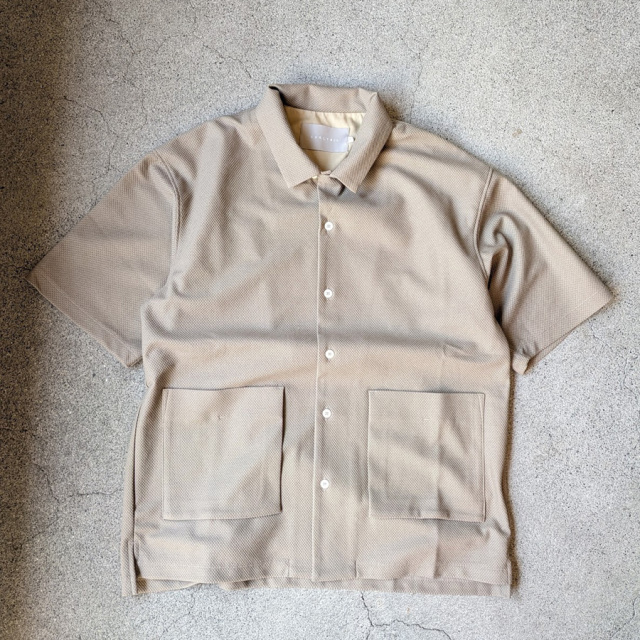 curly,カーリー,curly 通販,curly 東京取り扱い店舗,CURLY&Co.,BIRD'S EYE JERSEY OPEN-COLLAR SHIRT,261-210421