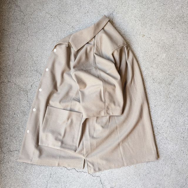 curly,カーリー,curly 通販,curly 東京取り扱い店舗,CURLY&Co.,BIRD'S EYE JERSEY OPEN-COLLAR SHIRT,261-210421