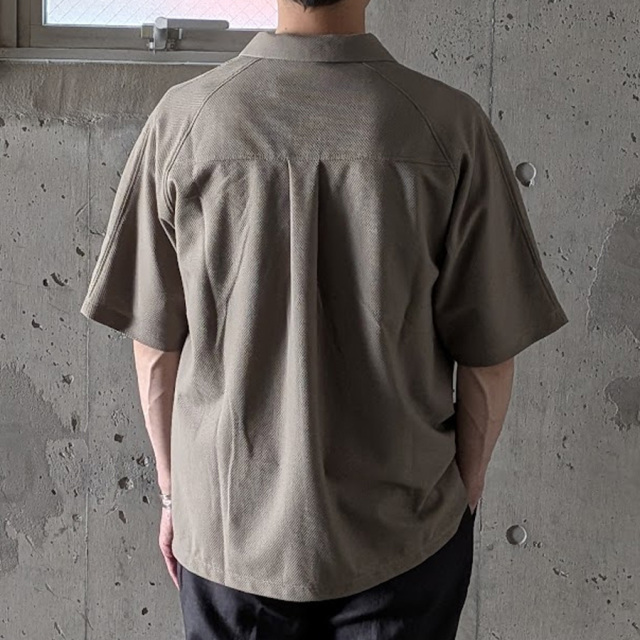 curly,カーリー,curly 通販,curly 東京取り扱い店舗,CURLY&Co.,BIRD'S EYE JERSEY OPEN-COLLAR SHIRT,261-210421