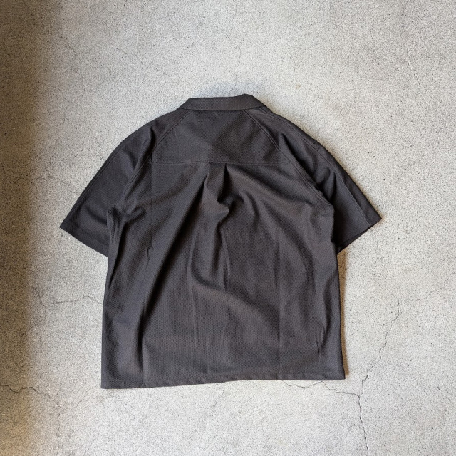 curly,カーリー,curly 通販,curly 東京取り扱い店舗,CURLY&Co.,BIRD'S EYE JERSEY OPEN-COLLAR SHIRT,261-210421