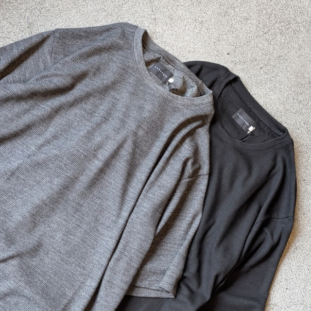 curly,カーリー,curly 通販,curly 東京取り扱い店舗,CURLY&Co.,PRIME WOOL PLAIN TEE,CURLY BLACK LABEL