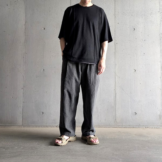curly,カーリー,curly 通販,curly 東京取り扱い店舗,CURLY&Co.,PRIME WOOL PLAIN TEE,CURLY BLACK LABEL