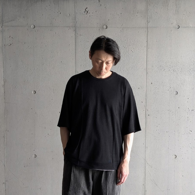 curly,カーリー,curly 通販,curly 東京取り扱い店舗,CURLY&Co.,PRIME WOOL PLAIN TEE,CURLY BLACK LABEL