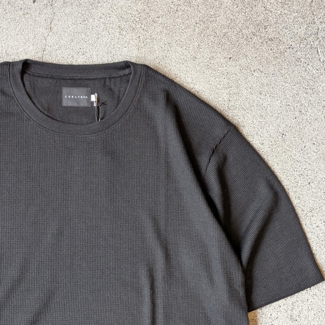 curly,カーリー,curly 通販,curly 東京取り扱い店舗,CURLY&Co.,PRIME WOOL PLAIN TEE,CURLY BLACK LABEL