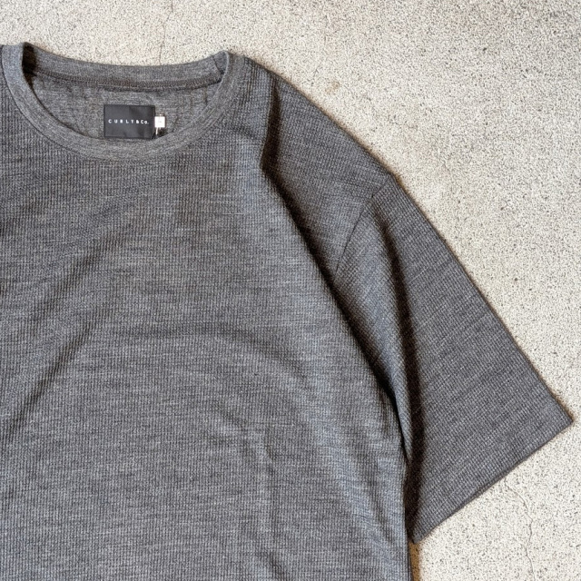 curly,カーリー,curly 通販,curly 東京取り扱い店舗,CURLY&Co.,PRIME WOOL PLAIN TEE,CURLY BLACK LABEL