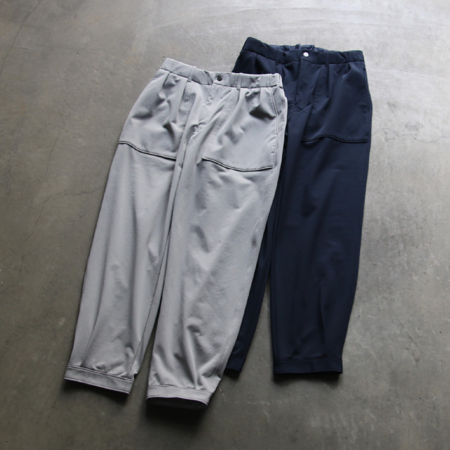 curly,カーリー,curly 通販,curly 東京取り扱い店舗,FRENCH TERRY HEM TUCK PANTS,241-740124,セットアップ