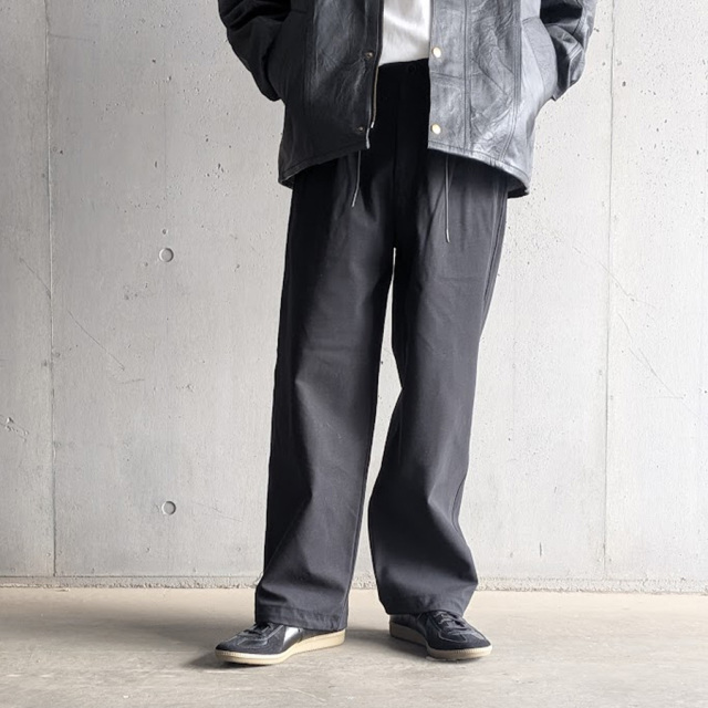 curly,カーリー,curly 通販,curly 東京取り扱い店舗,CURLY&Co.,KNIT CHINO-CLOTH PANTS (WIDE),261-760125