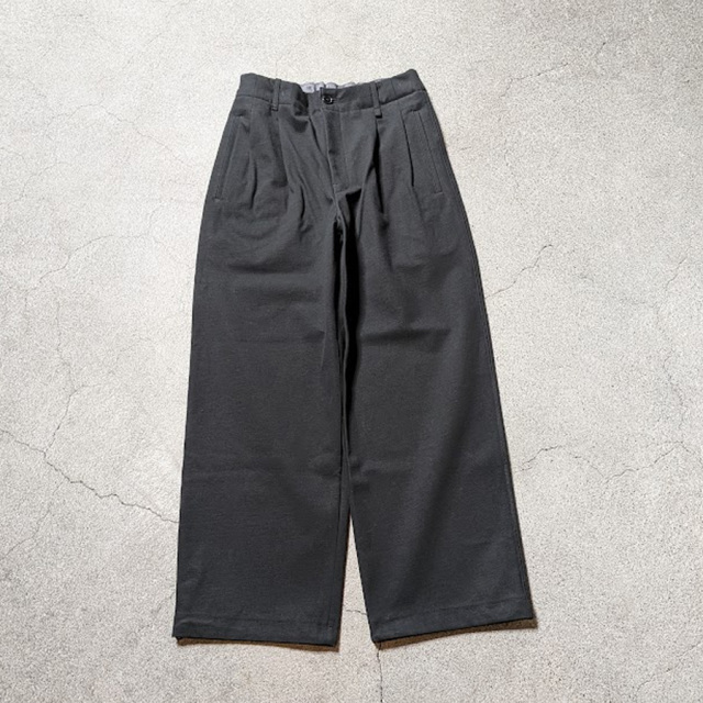 curly,カーリー,curly 通販,curly 東京取り扱い店舗,CURLY&Co.,KNIT CHINO-CLOTH PANTS (WIDE),261-760125