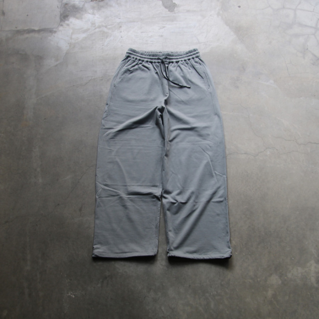 curly,カーリー,HIGH GAUGE FRENCH TERRY WIDE PANTS,231-43031