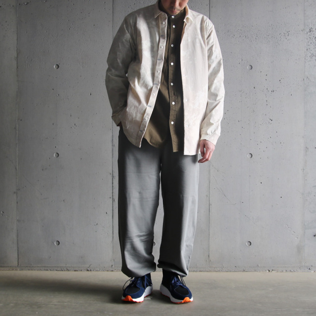 curly,カーリー,HIGH GAUGE FRENCH TERRY WIDE PANTS,231-43031