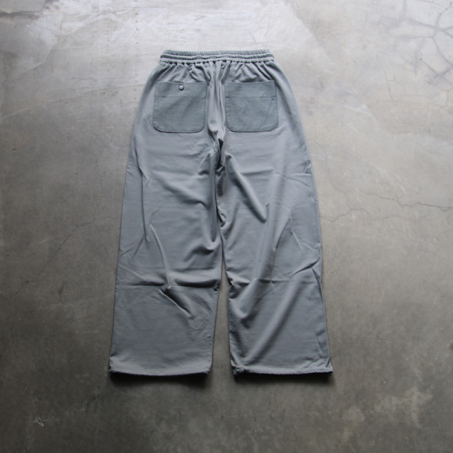 curly,カーリー,HIGH GAUGE FRENCH TERRY WIDE PANTS,231-43031