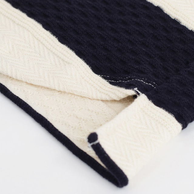 curly,カーリー,curly 通販,curly 東京取り扱い店舗,CABLE JACQUARD VEST -bordr,241-200212BD