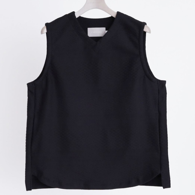 curly,カーリー,curly 通販,curly 東京取り扱い店舗,CABLE JACQUARD VEST -solid,241-200212