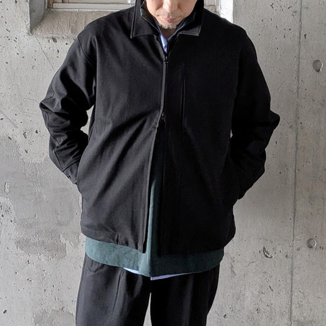 curly,カーリー,curly 通販,curly 東京取り扱い店舗,CURLY&Co.,KNIT CHINO-CLOTH ZIP-UP BLOUSON,263430821