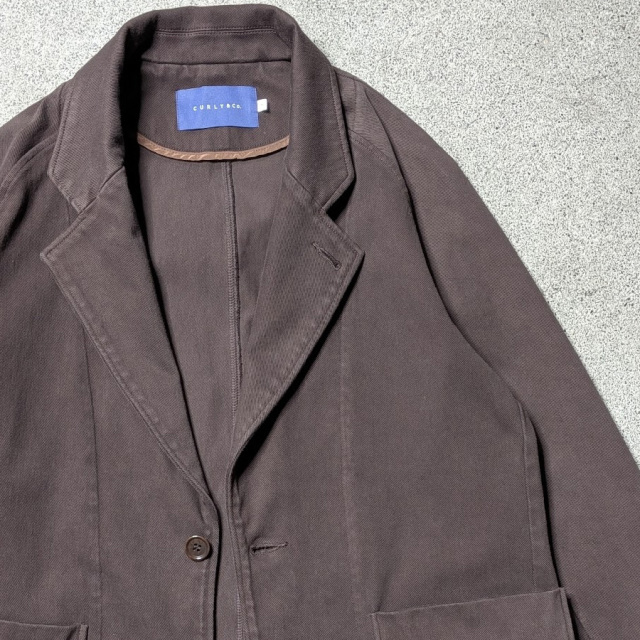curly,カーリー,curly 通販,curly 東京取り扱い店舗,CURLY&Co.,KNIT DENIM TAILORED JACKET,26A-4301