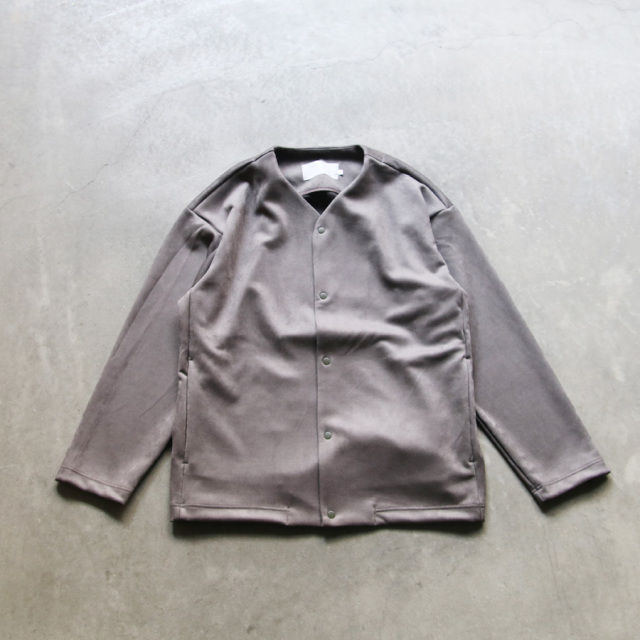 curly,カーリー,curly 通販,curly 東京取り扱い店舗,CURLY&Co.,KNIT SUEDE SNAP BUTTON CARDIE,253-231012