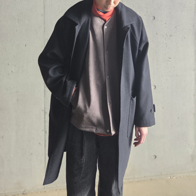 curly,カーリー,curly 通販,curly 東京取り扱い店舗,CURLY&Co.,KNIT SUEDE SNAP BUTTON CARDIE,253-231012