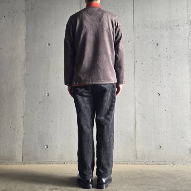 curly,カーリー,curly 通販,curly 東京取り扱い店舗,CURLY&Co.,KNIT SUEDE SNAP BUTTON CARDIE,253-231012