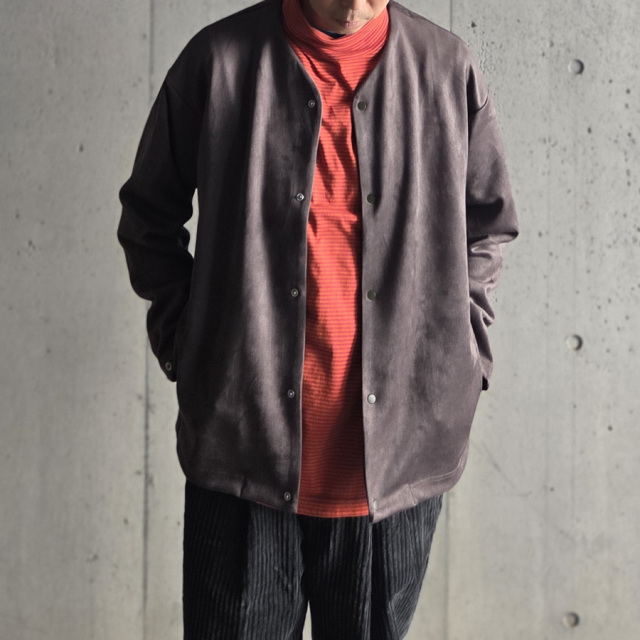 CURLY / CURLY&Co. (カーリー) 253-231012 [ KNIT SUEDE SNAP BUTTON