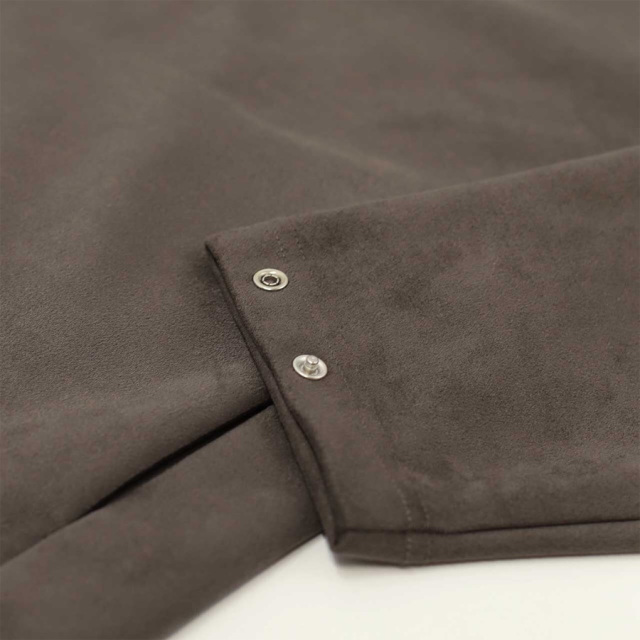 curly,カーリー,curly 通販,curly 東京取り扱い店舗,CURLY&Co.,KNIT SUEDE SNAP BUTTON CARDIE,253-231012