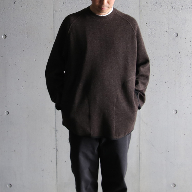 curly,カーリー,KNIT-SAWN P/O,クォーターゲージC/Wニット