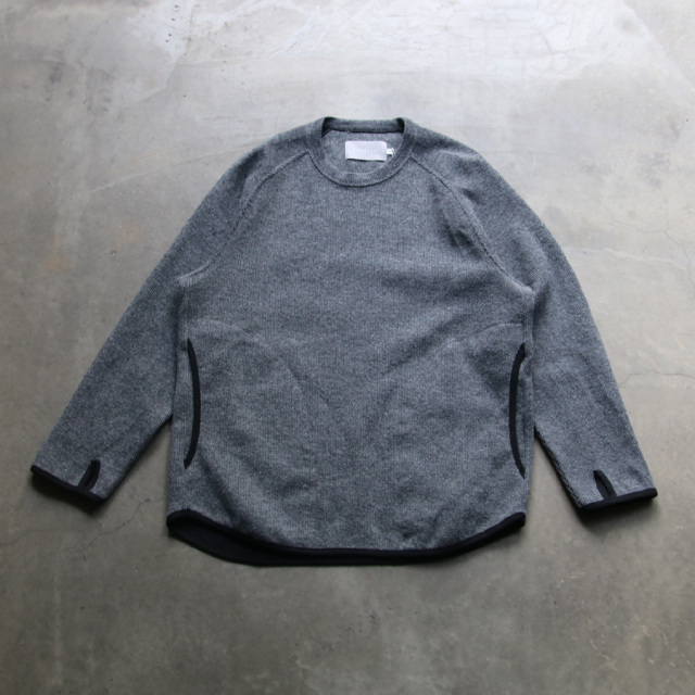 curly,カーリー,KNIT-SAWN P/O,クォーターゲージC/Wニット