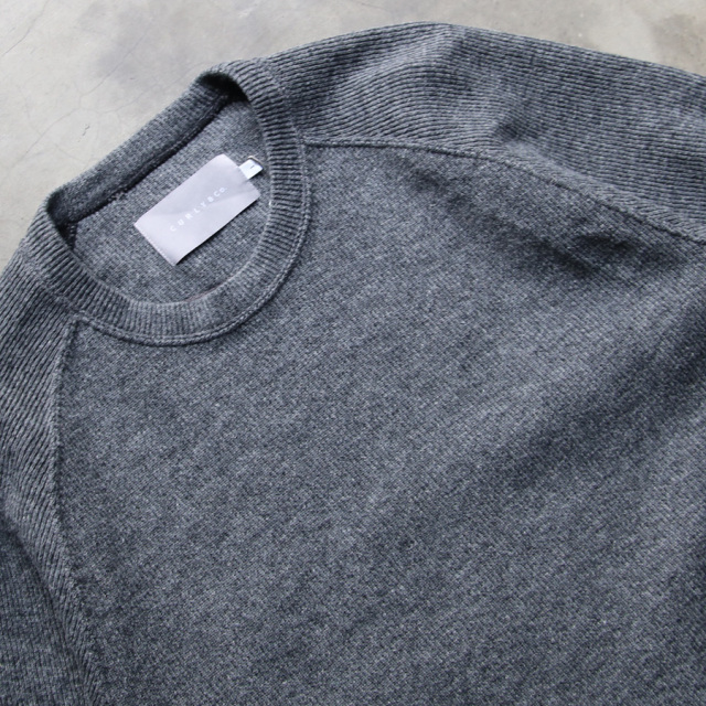 curly,カーリー,KNIT-SAWN P/O,クォーターゲージC/Wニット