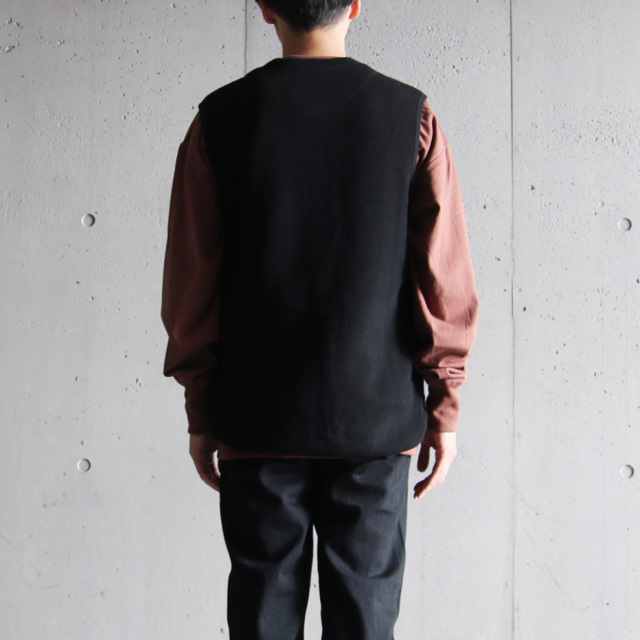 curly,カーリー,KNIT-SAWN VEST,クォーターゲージC/Wニット