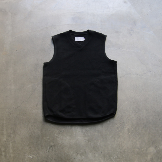 curly,カーリー,KNIT-SAWN VEST,クォーターゲージC/Wニット