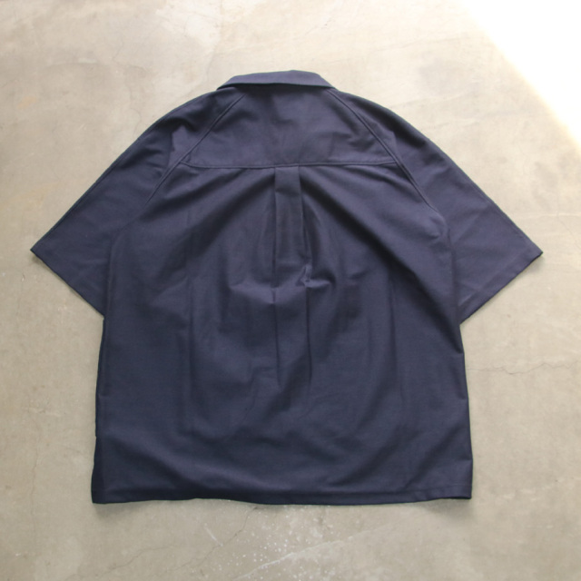 curly,カーリー,LINEN BLENDED S/S SHIRT,231-31041