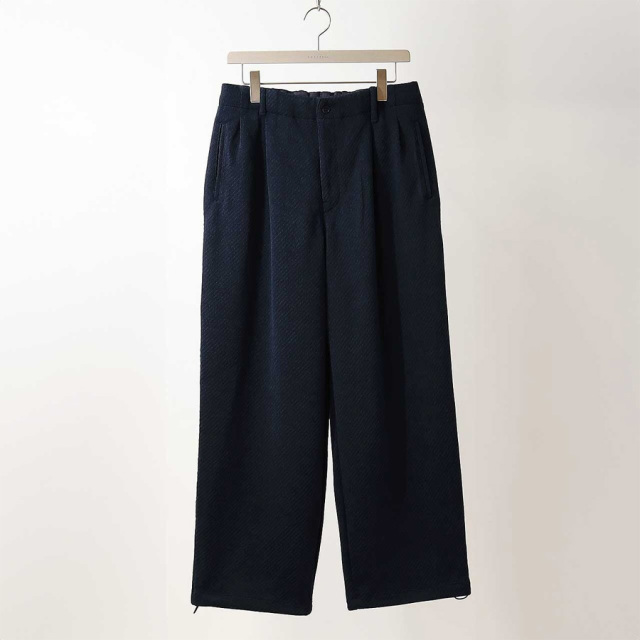 curly,カーリー,curly 通販,curly 東京取り扱い店舗,CURLY&Co.,MOLLE YARN TWILL KNIT WIDE PANTS,253-761024