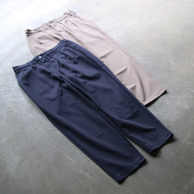 CURLY&Co,カーリー,PEACH GABARDINE TROUSERS