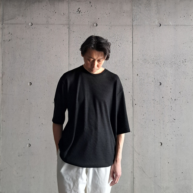 curly,カーリー,curly 通販,curly 東京取り扱い店舗,CURLY&Co.,PRIME WOOL WAFFLE TEE,251-K1101