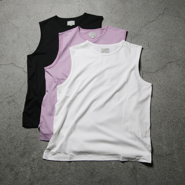curly,カーリー,curly 通販,curly 東京取り扱い店舗,CURLY&Co.,RELAXED COTTON SLEEVELESS TEE,252-000424