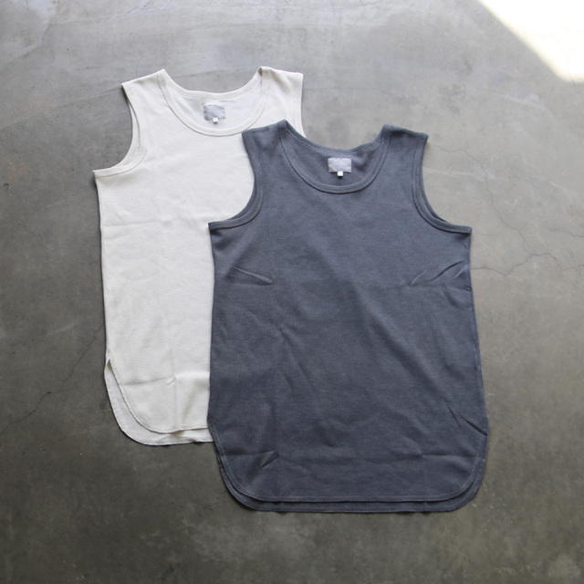 curly,カーリー,RECYCLED WAFFLE TANK,231-00041