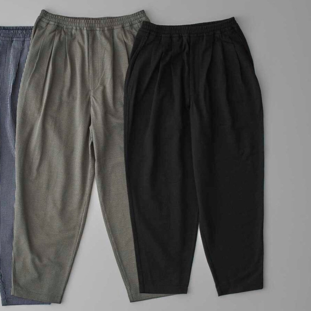 curly,カーリー,curly 通販,curly 東京取り扱い店舗,CURLY&Co.,SEERSUCKER 3 TUCK PANTS,251-760414