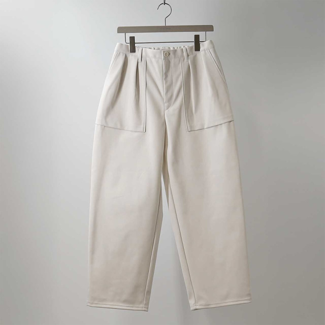 curly,カーリー,curly 通販,curly 東京取り扱い店舗,CURLY&Co.,SOLID DOUBLE-KNIT WIDE BAKER PANTS,261-760225