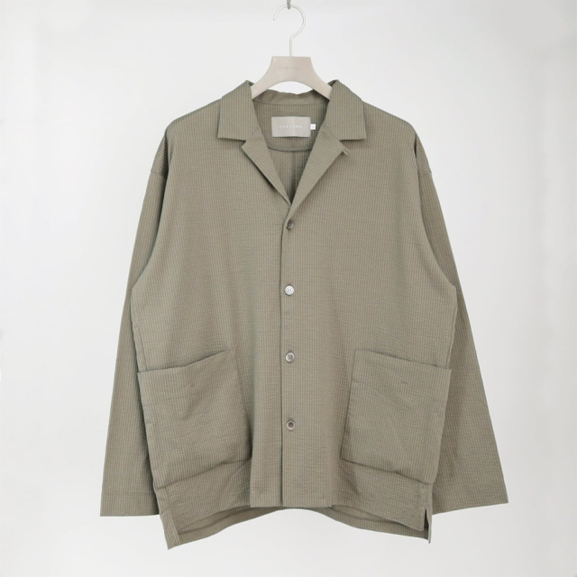 curly,カーリー,curly 通販,curly 東京取り扱い店舗,CURLY&Co.,SEERSUCKER SHIRT JACKET,251-230411