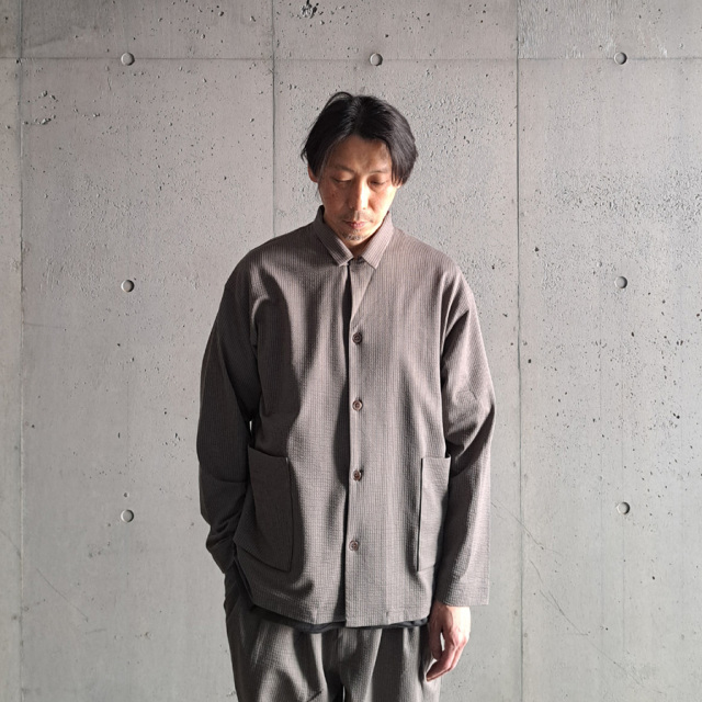 curly,カーリー,curly 通販,curly 東京取り扱い店舗,CURLY&Co.,SEERSUCKER SHIRT JACKET,251-230411