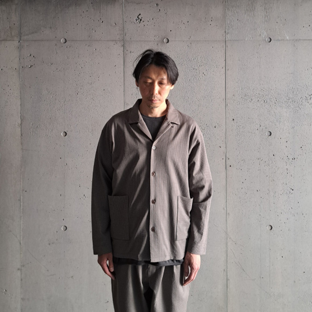 curly,カーリー,curly 通販,curly 東京取り扱い店舗,CURLY&Co.,SEERSUCKER SHIRT JACKET,251-230411