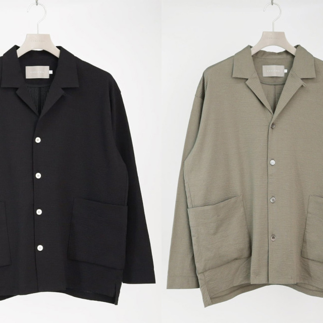 curly,カーリー,curly 通販,curly 東京取り扱い店舗,CURLY&Co.,SEERSUCKER SHIRT JACKET,251-230411
