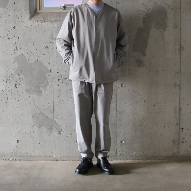 curly,カーリー,curly 通販,curly 東京取り扱い店舗,SNAP-BUTTON CARDIGAN -french terry-,241-230122,セットアップ