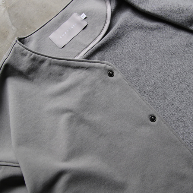 curly,カーリー,curly 通販,curly 東京取り扱い店舗,SNAP-BUTTON CARDIGAN -french terry-,241-230122,セットアップ